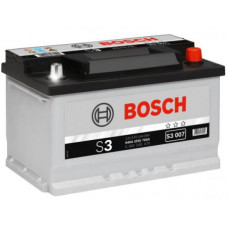 Аккумулятор BOSCH S3 70 Ач, 640 А, низкий, обратная полярность