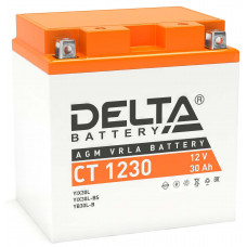 Аккумулятор DELTA CT 1230, 12В 30Ач, AGM, 12В 30Ач, AGM