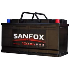 Аккумулятор SANFOX  100 Ач, 800 А, прямая полярность