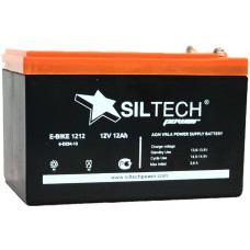 Аккумулятор SILTECH E-BIKE 12В 12 Ач (E-BIKE 6-DZM-10)