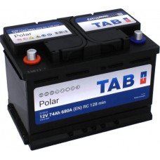 Аккумулятор TAB Polar 74 Ач, 680 А (57413), прямая полярность