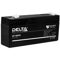 Аккумулятор DELTA DT 6В 3,3 Ач (DT 6033 (125мм)) AGM