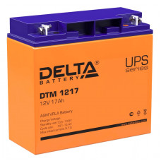 Аккумулятор DELTA DTM 1217, 12В 17Ач, AGM, 12В 17Ач, AGM