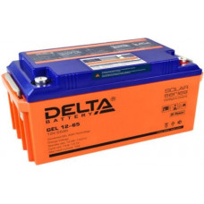 Аккумулятор DELTA GEL 12В 65 Ач (GEL 12-65) GEL
