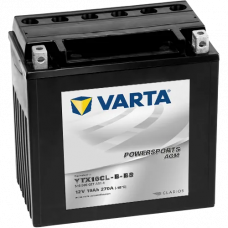 Аккумулятор VARTA Powersport 12В, 19 Ач, 270 А (CTX16CL-B-BS), AGM, болтовые клеммы