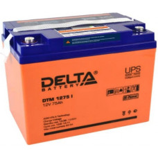 Аккумулятор DELTA DTM 12В 75 Ач (DTM 1275 I)