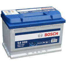 Аккумулятор BOSCH S4 74 Ач, 680 А (574013), прямая полярность