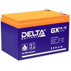 Аккумулятор DELTA GX 12-12, 12В 12Ач, GEL, 12В 12Ач, GEL