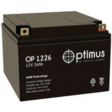 Аккумулятор OPTIMUS OP 12В 26 Ач (1226)