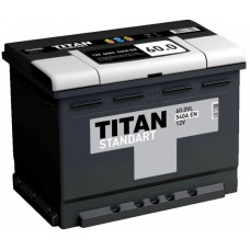 Аккумулятор TITAN Standart 60 Ач, 480 А, прямая полярность