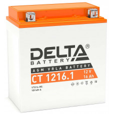 Аккумулятор DELTA CT 1216.1, 12В 16Ач, AGM, 12В 16Ач, AGM
