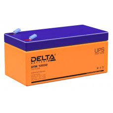 Аккумулятор DELTA DTM 12032, 12В 3.2Ач, AGM, 12В 3.2Ач, AGM