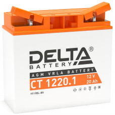 Аккумулятор DELTA CT 1220.1, 12В 20Ач, AGM, 12В 20Ач, AGM