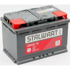Аккумулятор STALWART Drive 75 Ач, 600 А, прямая полярность