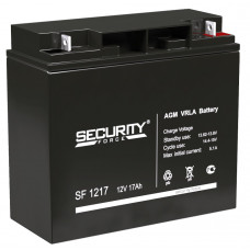 Аккумулятор SECURITY FORCE SF 1217, 12В 17Ач, AGM, 12В 17Ач, AGM