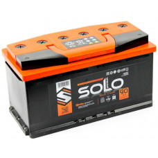 Аккумулятор SOLO Premium 90 Ач, 850 А, прямая полярность