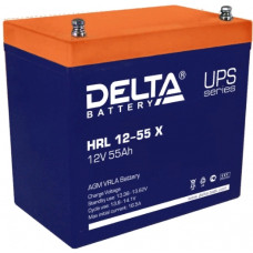 Аккумулятор DELTA HRL 12В 55 Ач (HRL 12-55 Х)