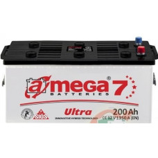 Аккумулятор A-MEGA Ultra 200 Ач, 1350 А, европейская полярность, конусные клеммы