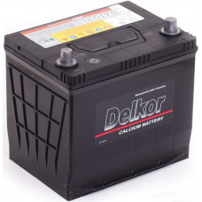 Аккумулятор DELKOR Asia  65 Ач, 570 А (75D23L), обратная полярность