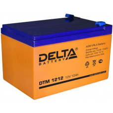 Аккумулятор DELTA DTM 12В 12 Ач (DTM 1212) AGM