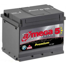 Аккумулятор A-MEGA Premium 63 Ач, 610 А, низкий, обратная полярность