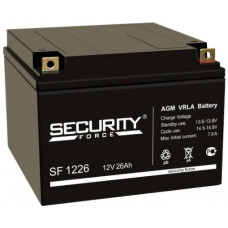 Аккумулятор SECURITY FORCE SF 12В 26 Ач (SF 1226)