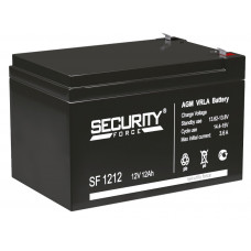 Аккумулятор SECURITY FORCE SF 1212, 12В 12Ач, AGM, 12В 12Ач, AGM