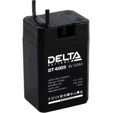 Аккумулятор DELTA DT 4003, 4В 0.3Ач, AGM, 4В 0.3Ач, AGM