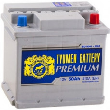 Аккумулятор TYUMEN BATTERY (ТЮМЕНЬ) Premium 50 Ач, 410 А, обратная полярность