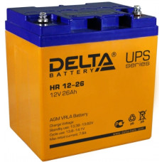 Аккумулятор DELTA HR 12В 26 Ач (HR 12-26 / HR 12-26 L)