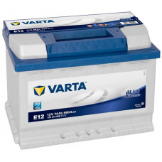 Аккумулятор VARTA Blue Dynamic 74 Ач, 680 А (E12), прямая полярность