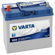Аккумулятор VARTA Asia Blue Dynamic 45 Ач, 330 А (B34), прямая полярность, толстые клеммы