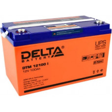 Аккумулятор DELTA DTM 12В 100 Ач (DTM 12100 I)