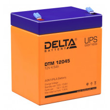 Аккумулятор DELTA DTM 12045, 12В 4.5Ач, AGM, 12В 4.5Ач, AGM