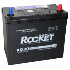 Аккумулятор ROCKET Asia  45 Ач, 430 А (SMF 55B24L), обратная полярность