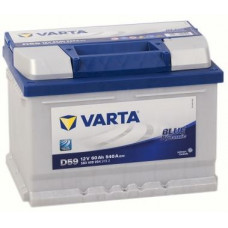 Аккумулятор VARTA Blue Dynamic 60 Ач, 540 А (D59, 560 409 054), низкий, обратная полярность