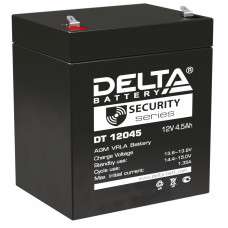 Аккумулятор DELTA DT 12045, 12В 4.5Ач, AGM, 12В 4.5Ач, AGM
