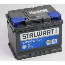 Аккумулятор STALWART Expert  64 Ач, 580 А, обратная полярность