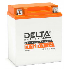 Аккумулятор DELTA CT 1207.1, 12В 7Ач, AGM, 12В 7Ач, AGM