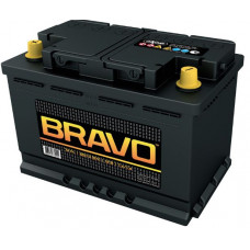 Аккумулятор BRAVO  74 Ач, 650 А, прямая полярность
