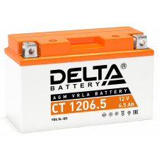 Аккумулятор DELTA CT 1206.5, 12В 6.5Ач, AGM, 12В 6.5Ач, AGM
