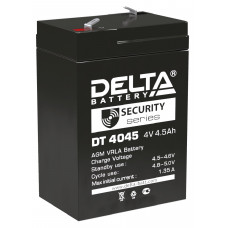 Аккумулятор DELTA DT 4045, 4В 4.5Ач, AGM, 4В 4.5Ач, AGM
