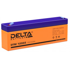 Аккумулятор DELTA DTM 12022, 12В 2.2Ач, AGM, 12В 2.2Ач, AGM