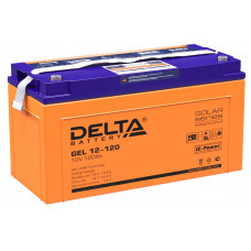 Аккумулятор DELTA GEL 12-120, 12В 120Ач, AGM+GEL, 12В 120Ач, AGM+GEL