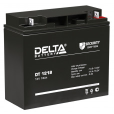 Аккумулятор DELTA DT 1218, 12В 18Ач, AGM, 12В 18Ач, AGM