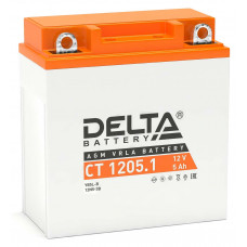 Аккумулятор DELTA CT 1205.1, 12В 5Ач, AGM, 12В 5Ач, AGM