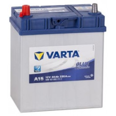 Аккумулятор VARTA Asia Blue Dynamic 40 Ач, 330 А (A15), прямая полярность, тонкие клеммы