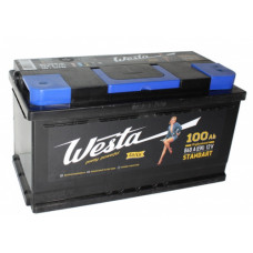 Аккумулятор WESTA Black 100 Ач, 850 А, прямая полярность