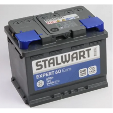 Аккумулятор STALWART Expert  60 Ач, 540 А, обратная полярность