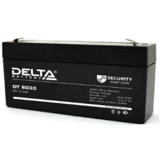 Аккумулятор DELTA DT 6В 3,3 Ач (DT 6033 (6V3.3Ah)) AGM